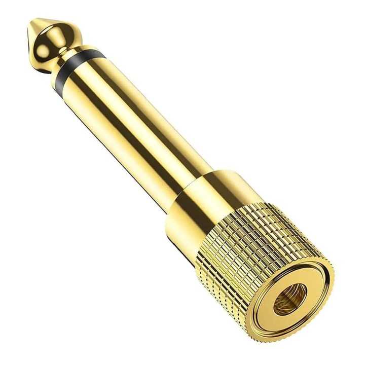 Adaptor audio aurit JACK 6.3 mm tata la 3.5 mm MONO