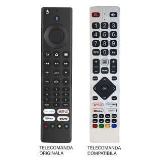 Telecomanda inlocuitoare compatibila TV Grundig ALD187R-4 cu buton Disney (719)
