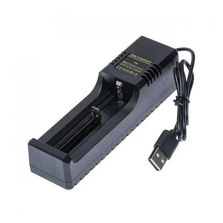 Incarcator USB-A - LI-ION 1000mAh 1x 18650 26650 14500 16340 18500 MS-5D81