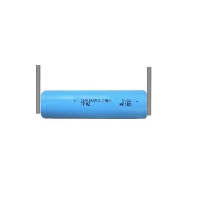 Acumulator Tenpower 18650 3.6V 2850mAh 10A cu lamele sudate in U INR18650-29HE+U