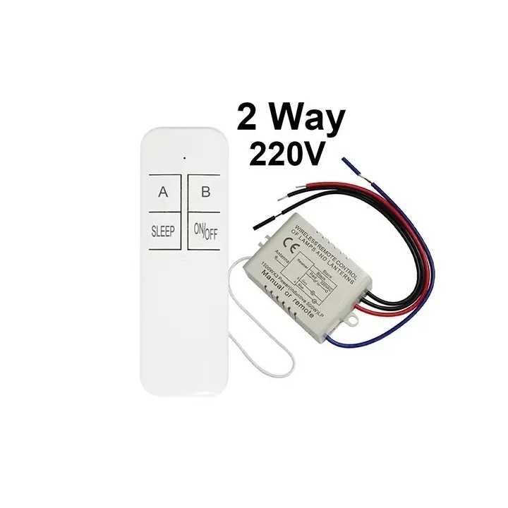 Modul control 220VAC cu telecomanda 2 iesiri MODUL-CONT2