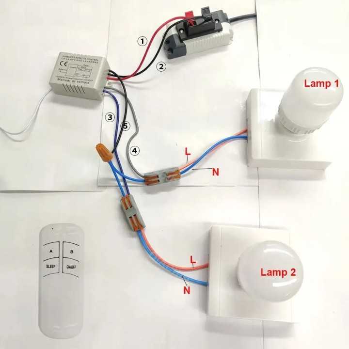 Modul control 220VAC cu telecomanda 1 iesire MODUL-CONT1