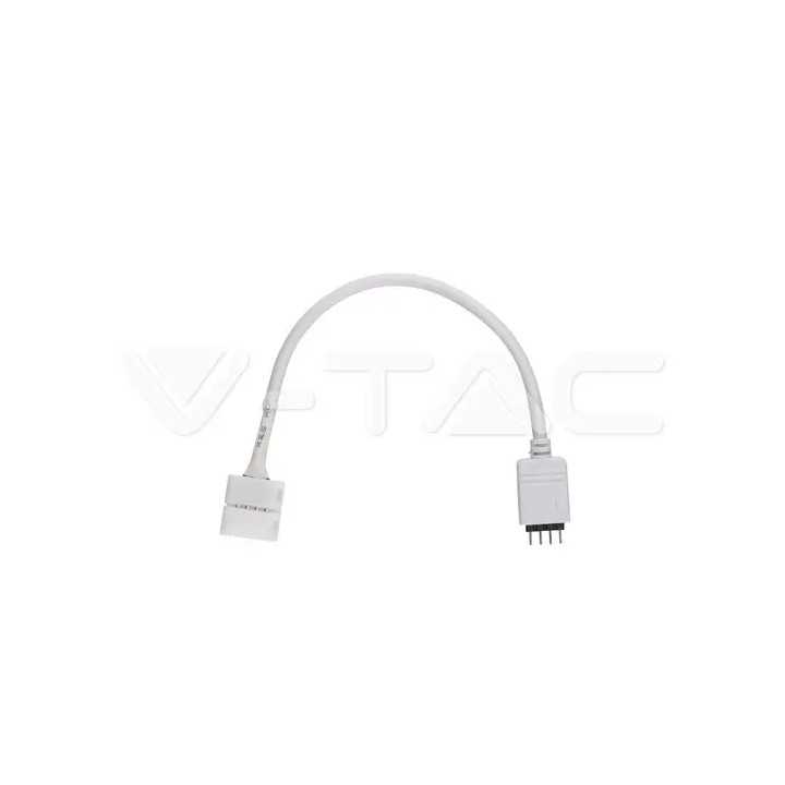 Conector banda LED 3528 flexibil RGB cu pini V-TAC