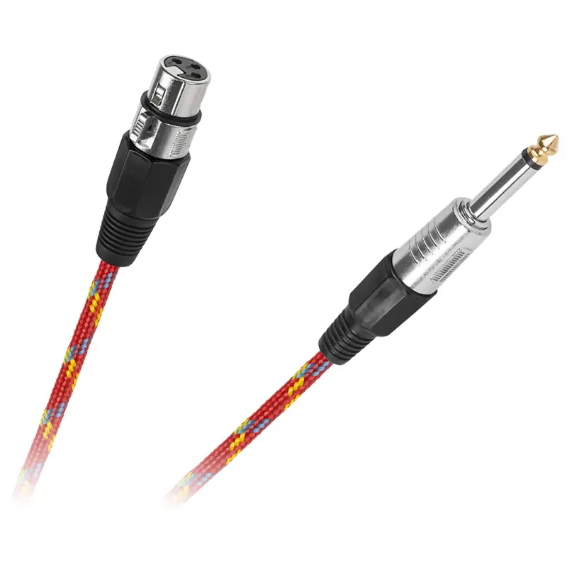 Cablu microfon XLR mama la 6.3 tata 5m Cabletech