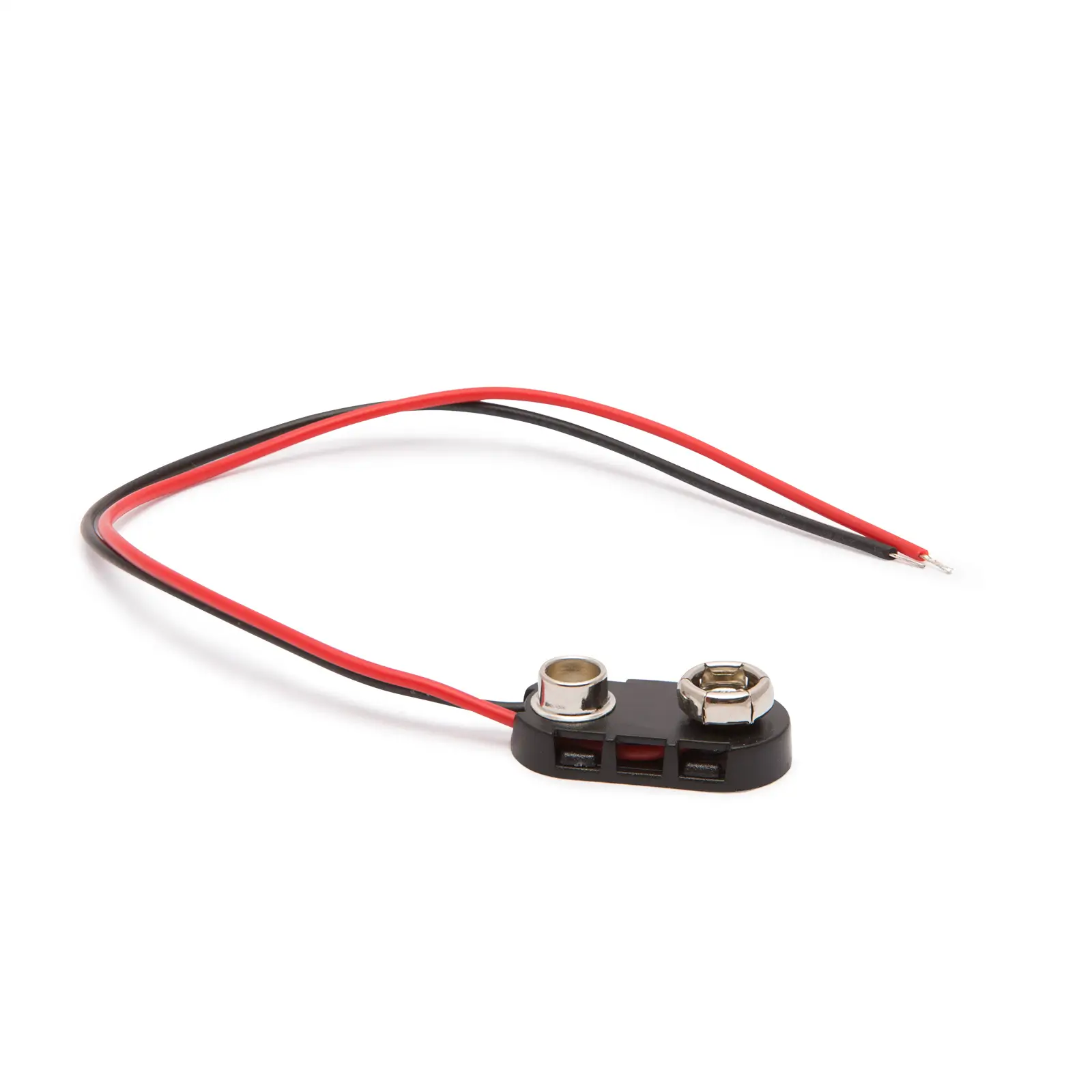 Conector baterie 9V ranforsat pe fir 15cm