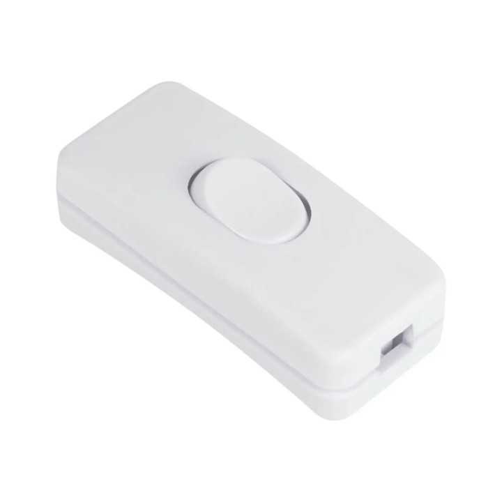 Intrerupator pe fir alb 2A 250VAC HST 41-27876-WH