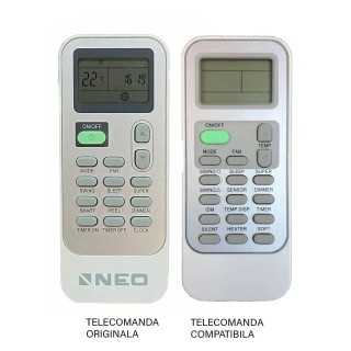 Telecomanda inlocuitoare compatibila Aer Conditionat Neo DG11J1-01 (433-2)