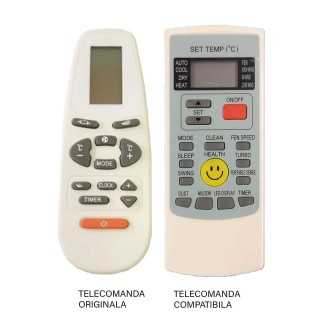 Telecomanda inlocuitoare compatibila Aer Conditionat Vortex YKR-C/01E (269-1)