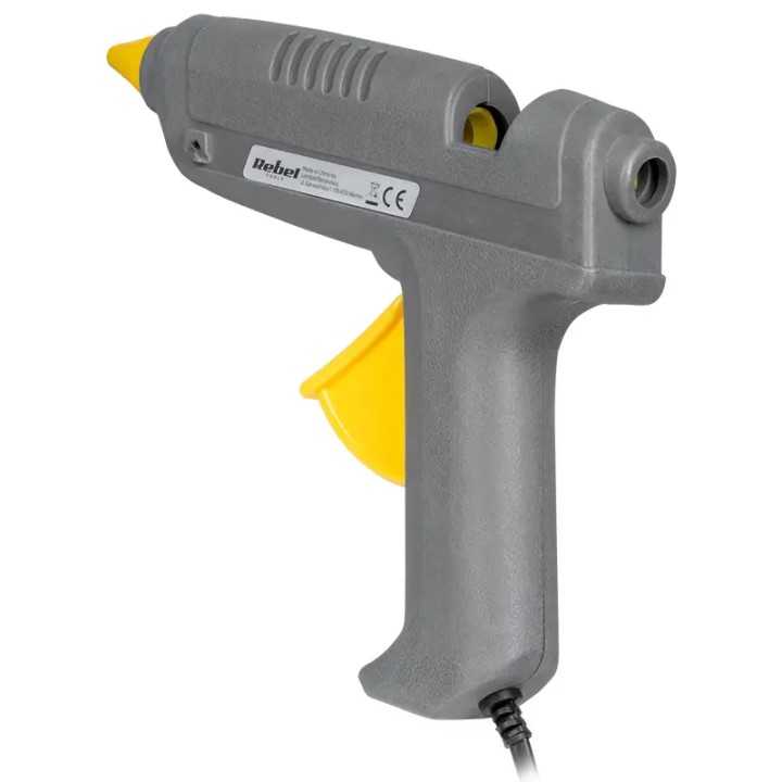 Pistol de lipit cu silicon 60W 11mm Rebel NAR0017