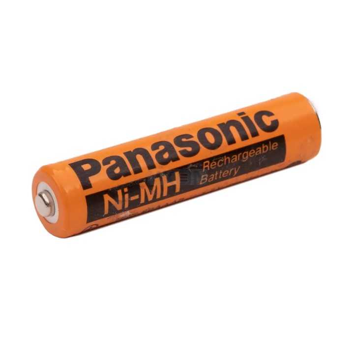 Acumulator NiMh AAA 750MA 1.2V 45x10.5mm BUTTON TOP PANASONIC HHR80AAAB+B