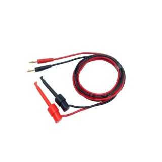 Set testere multimetru cu banane 2mm la 2 cleme cu carlig OneHook 1m