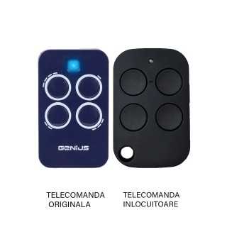 Telecomanda inlocuitoare compatibila poarta garaj 4 Butoane cod saritor 433.92Mhz Genius Echo TX4 (424-1)