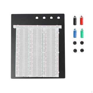 Placa test Breadboard cu 2390 de puncte de conectare 20-29AWG 300V/3-5A
