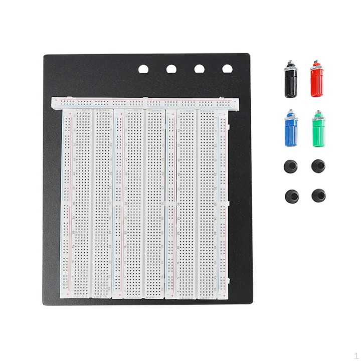 Placa test Breadboard cu 2390 de puncte de conectare 20-29AWG 300V/3-5A