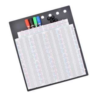 Placa test Breadboard cu 3220 de puncte de conectare 20-29AWG 300V/3-5A