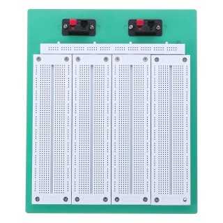 Placa test Breadboard cu 2760 de puncte de conectare 20-29AWG 300V/3-5A