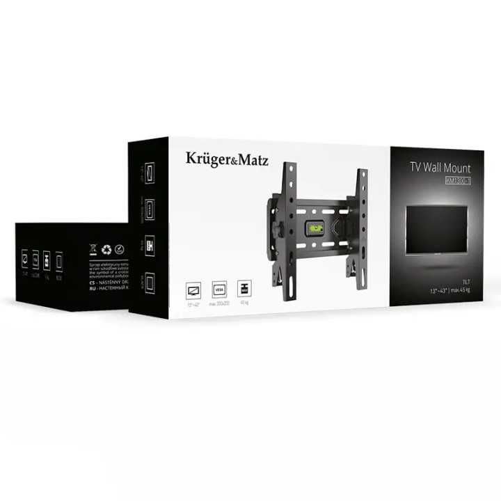 Suport de perete Kruger&Matz KM1300-1 TV LED 23-42" cu inclinare