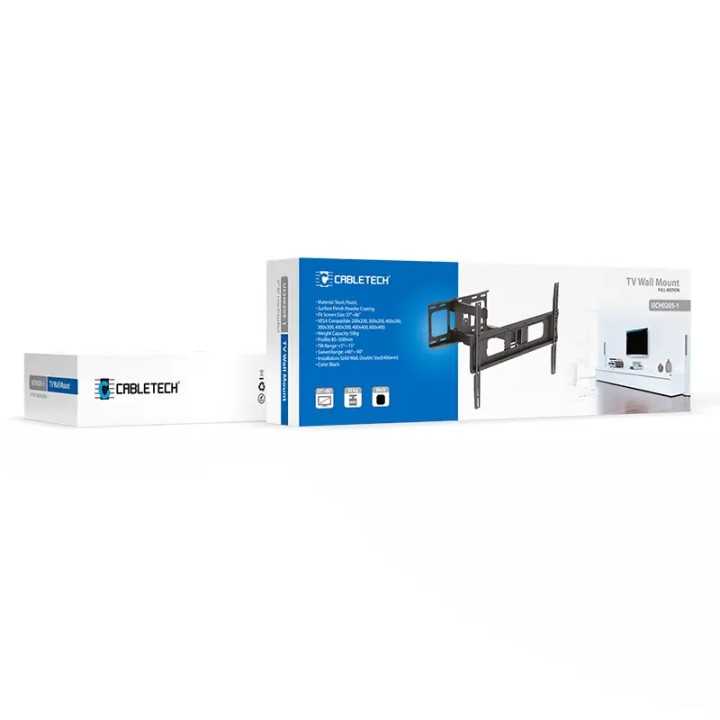 Suport TV de perete Cabletech UCH0205-1 pentru 37-86 inch 50Kg
