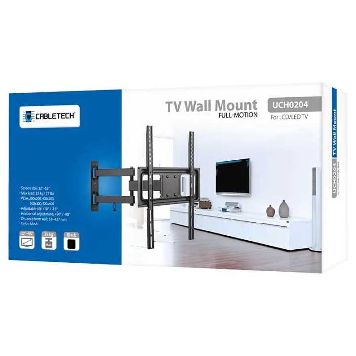 Suport TV de perete Cabletech UCH0204 pentru 32-55 inch 35Kg