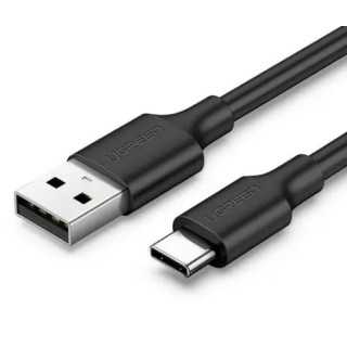 Cablu alimentare si date Fast Charging Data USB la USB Type-C 3A 0.25m negru Ugreen US287 60114