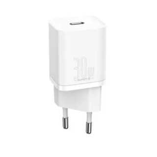 Incarcator retea Baseus Super Si CCSUP-J02 Quick Charge 30W 1x USB Type-C 5V /3A alb