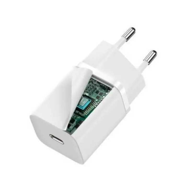 Incarcator retea Baseus Super Si CCSUP-J02 Quick Charge 30W 1x USB Type-C 5V /3A alb