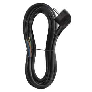 Cablu de alimentare EMOS S18323 flexibil izolatie PVC 3x1.5mm2 3m negru