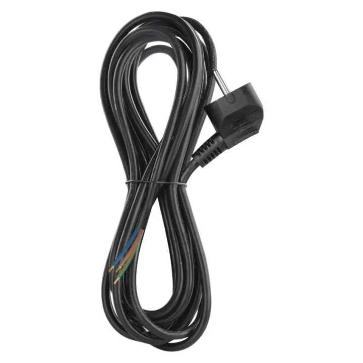 Cablu de alimentare EMOS S18315 flexibil izolatie PVC 3x1mm2 5m negru
