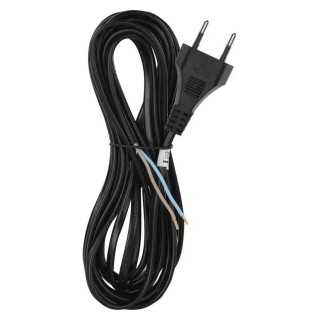 Cablu de alimentare EMOS S19275 flexibil izolatie PVC 2 0.75mm2 5m negru