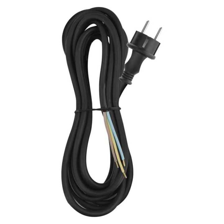 Cablu de alimentare EMOS S03210N flexibil izolatie cauciuc/neopren 3x1.5mm2 H07RN-F 10m negru