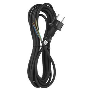 Cablu de alimentare EMOS S03150N flexibil izolatie cauciuc/neopren 3x1mm2 H05RN 5m negru