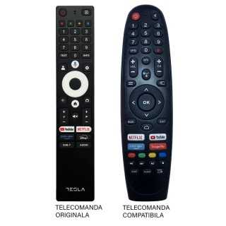 Telecomanda inlocuitoare compatibila TV TESLA Seria 9 (444-1)