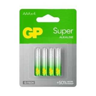 Baterii alcaline R3 AAA 4buc/blister Super GP