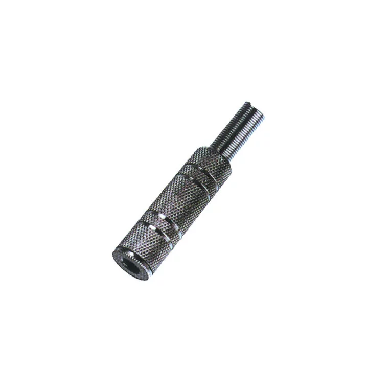 Mufa Jack 2.5 mm stereo mama metal pe cablu