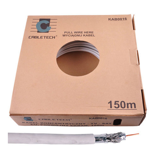 Cablu coaxial 5.8mm dublu ecranat miez cupru Cabletech KAB0016