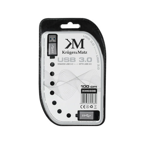Cablu prelungitor USB 3.0 1m mama-tata Profesional Kruger&Matz