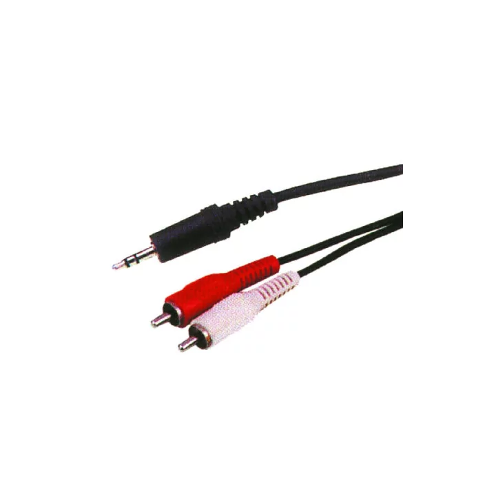 Cablu Jack 3.5 mm la 2x RCA 7.5m stereo Cabletech