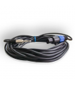 Cablu difuzor Jack 6.3mm tata la Speakon 10m HQ Cabletech