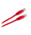 Cablu patchcord UTP rosu 0.5m CCA Cabletech