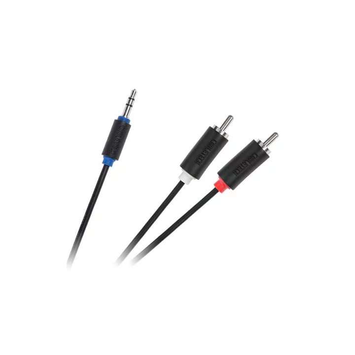Cablu Jack 3.5 mm la 2x RCA 10m Cabletech