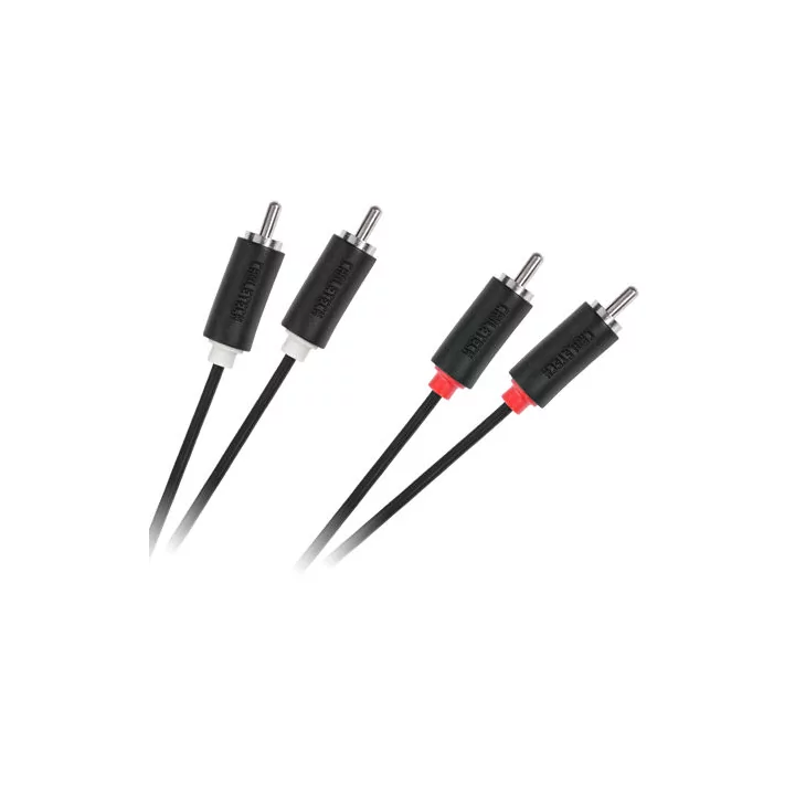 Cablu 2x RCA 1m Cabletech