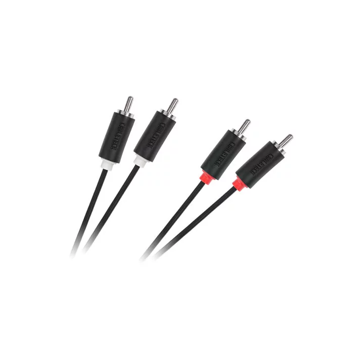 Cablu 2x RCA - 2x RCA 3m Cabletech