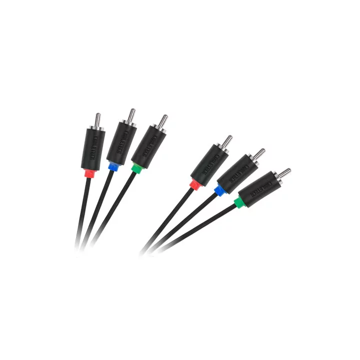 Cablu audio 3x RCA 1.8m Cabletech