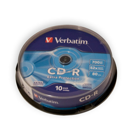 CD-R 700MB 52x extra protection cake 10buc