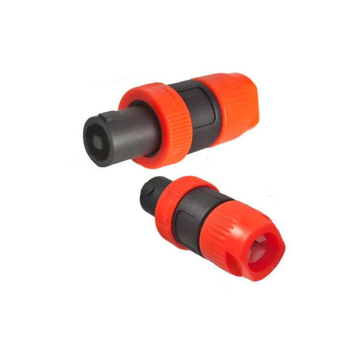 Mufa audio Speakon tata fir 4 contacte cu inel de blocare