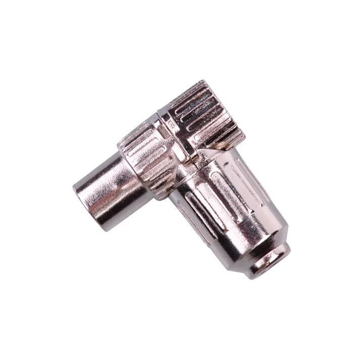 Mufa antena tv tata metal nichelata