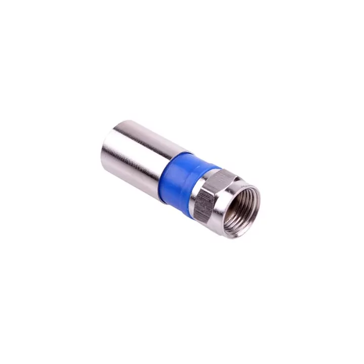 Mufa F compresie pentru cablu coaxial 6.8mm