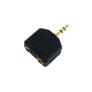 Adaptor stereo Jack 3.5 mm la 2x 3.5 mm mama