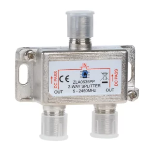 Spliter 2 cai 5-2450Mhz Power Pass Cabletech