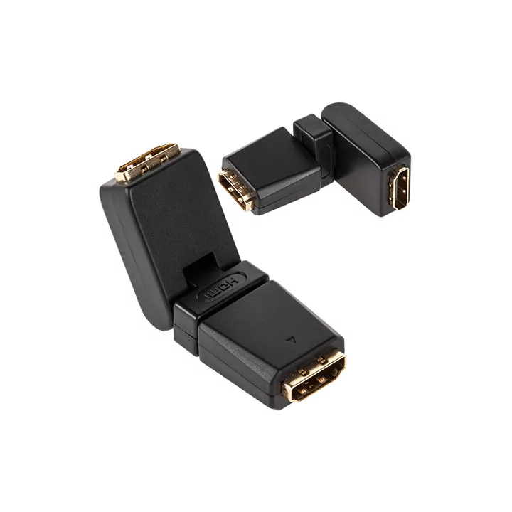 Adaptor prelungire HDMI cu rotatie mama-mama